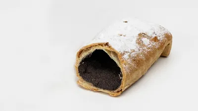 Listový závin s náplní makovou